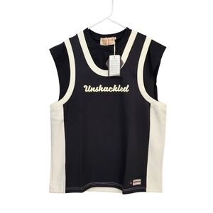 Unshackled Women's Contrast Muscle Tank Top  - M